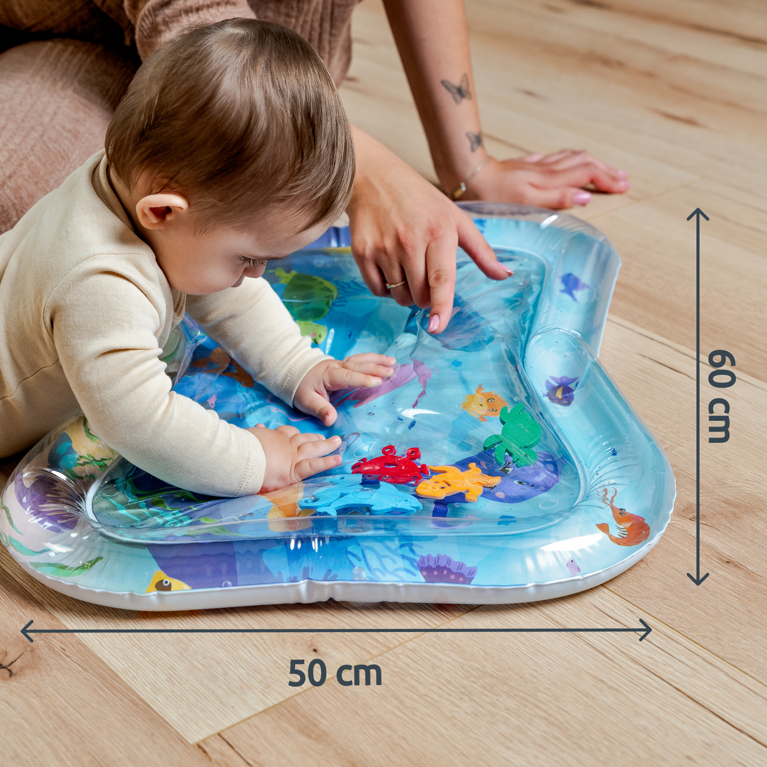 Baby Wassermatte Bauchlage