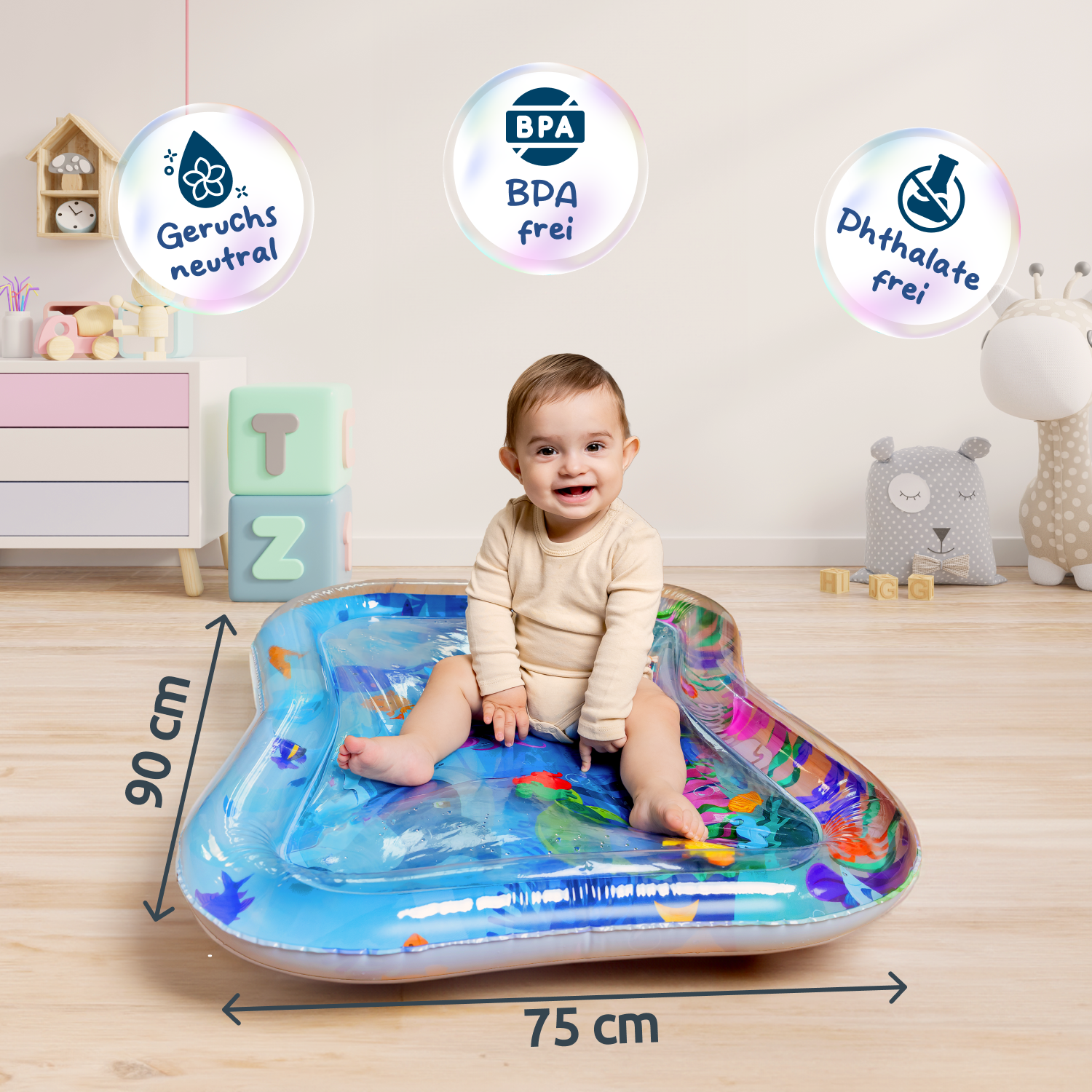 Baby Wassermatte Bauchlage
