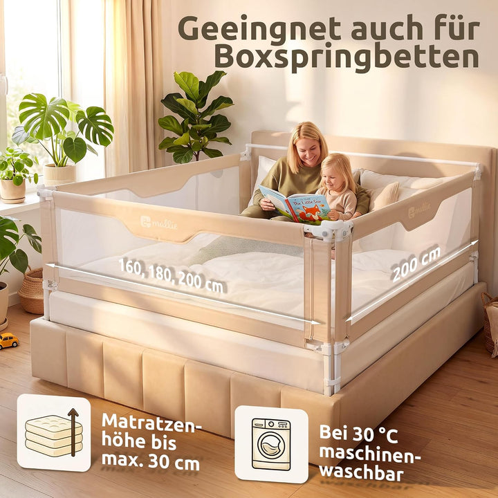 Mallie Bettgitter Set, passt am Boxspringbett #FREMD_1