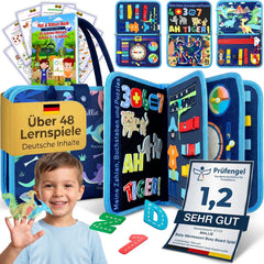 Mallie Busy Board Blau, Amazon-Bild 1 _