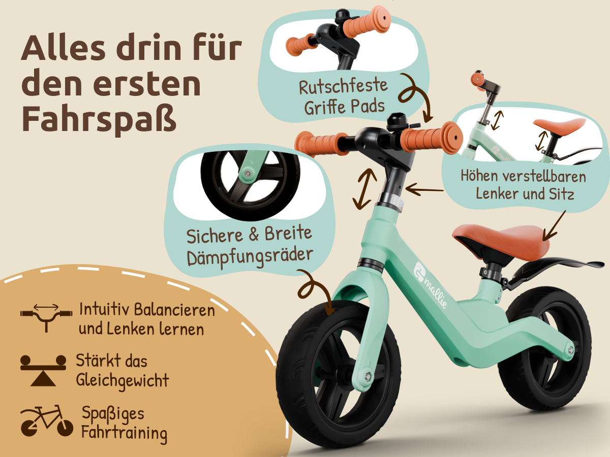 Mallie Kinderlaufrad Mobile 2