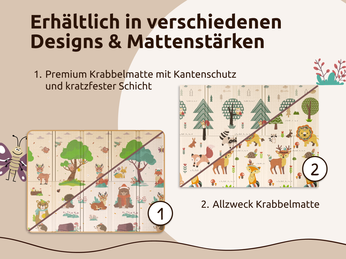 Mallie Krabbelmatte Mobile 14