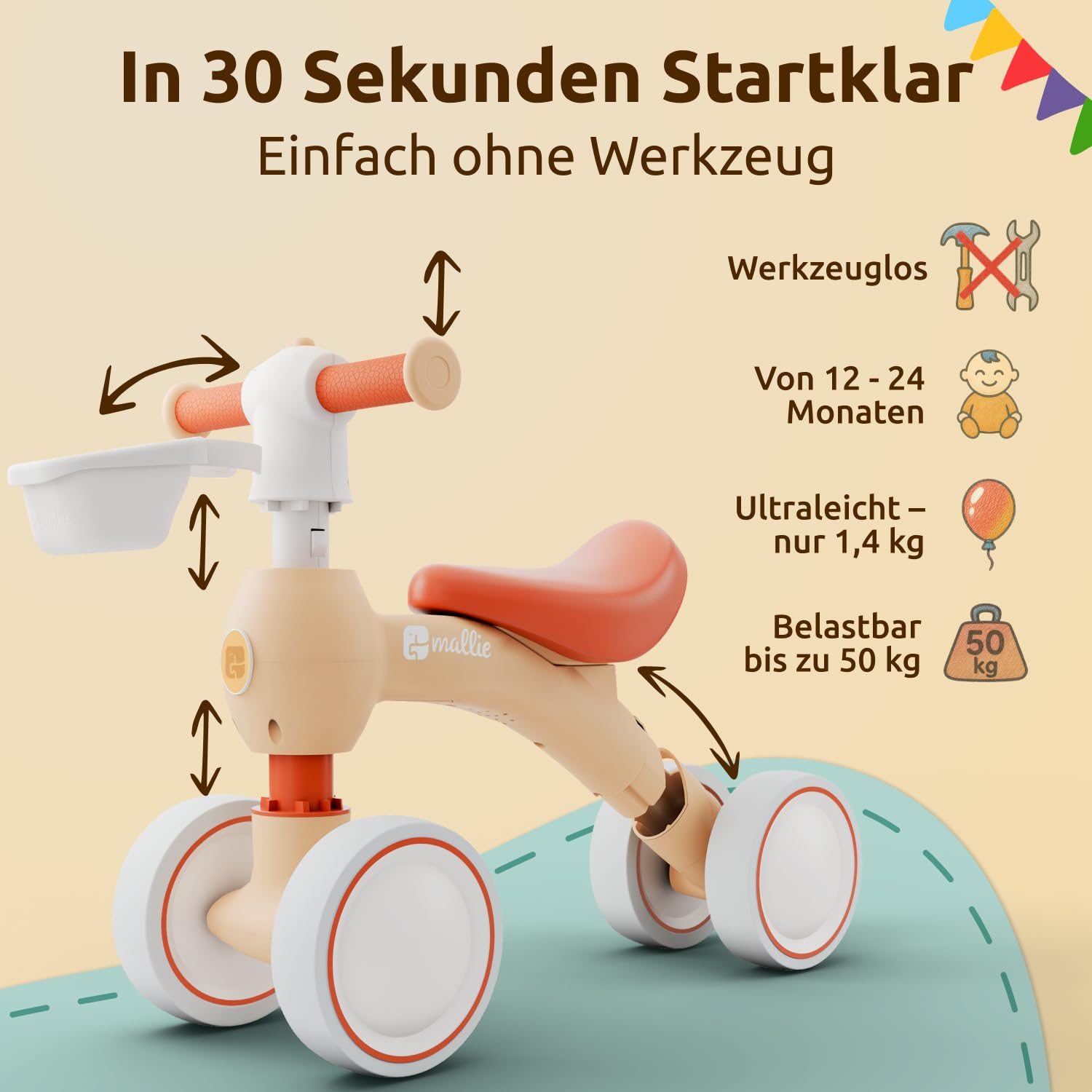 Mallie Baby Bike - 5