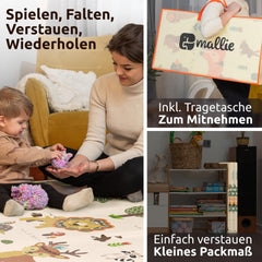 Mallie Faltbare Krabbelmatte Sonnengarten180, Amazon-Bild 4 _