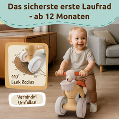 Mallie Laufrad ab 1 Jahr in Beige, Ansicht_2 