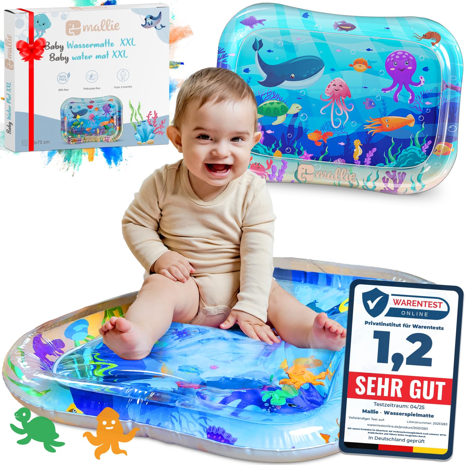 Mallie Baby Wassermatte BlauKlein, Amazon-Bild 1 _#BlauKlein