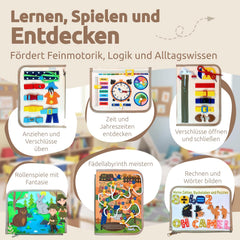 Mallie Busy Board Beige, Amazon-Bild 6 _
