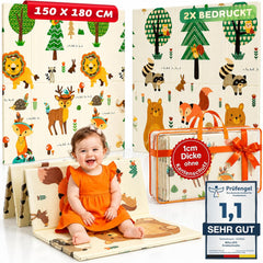 Mallie Faltbare Krabbelmatte Sonnengarten180, Amazon-Bild 1 _