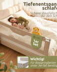Tiefenentspannt schlafen mit dem Mallie Bettgitter